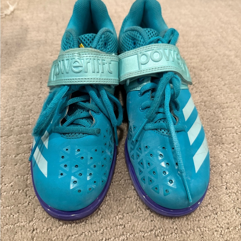 Women’s Teal Powerlift Athletic Shoes - Comfortable Support